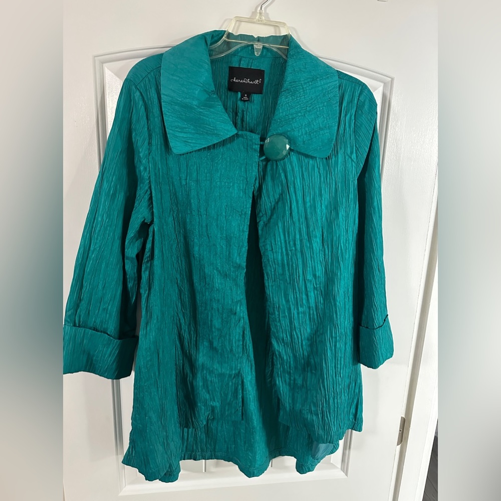KEREN Hart Teal Jacket Small